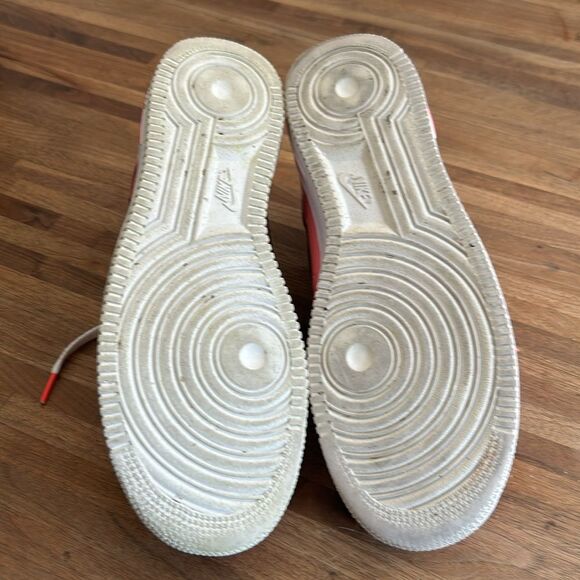 Nike Air Force One Pink Gaze Mens Shoe Excellent Condition Size 10 - Picture 10 of 11